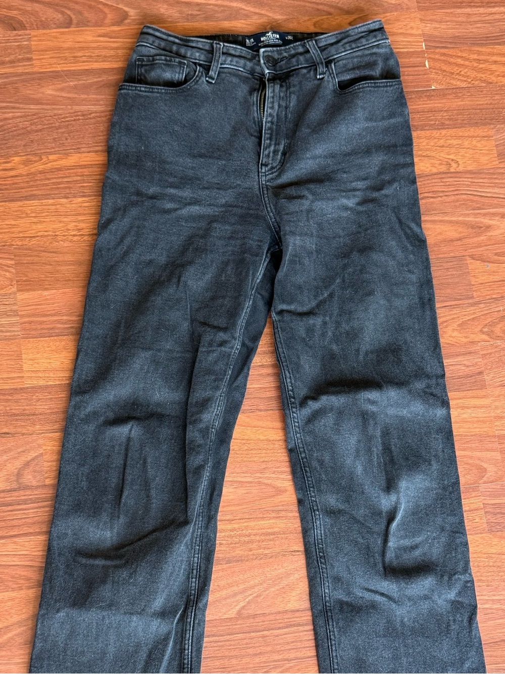 Hollister Ultra-High Rise Black Dad Jeans